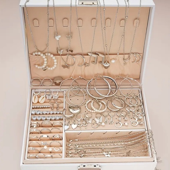 Other - K730 Limited Edition 108 Piece Jewelry Bundle Necklace Bracelet Ring Earrings